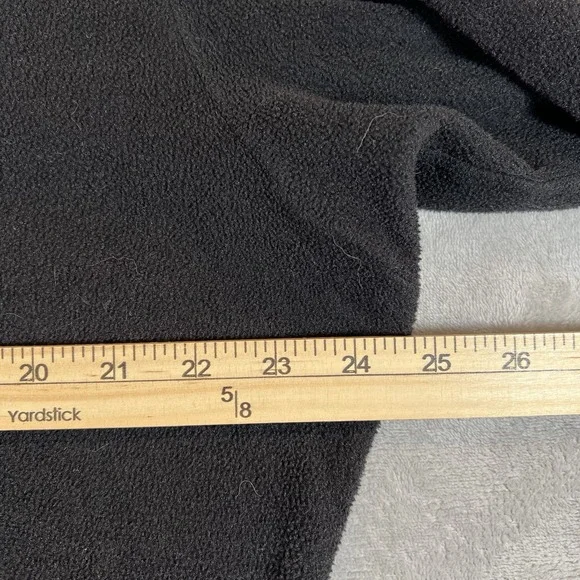 Patagonia Capilene Fleece Pullover 1/4 Zip Mens Large Black Expedition - Picture 9 of 9